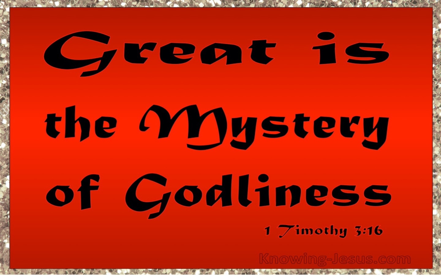 1 Timothy 3:16 An Example of Godliness (devotional)12:28   (red)